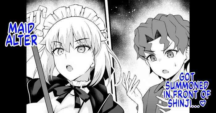 maid alter shinji no mae ni shoukan sareru maid alter got summoned in front of shinji cover